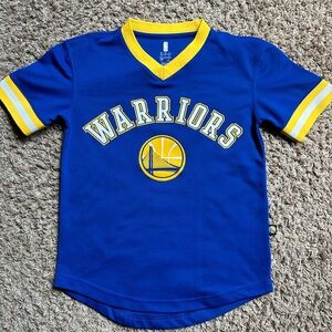 Boys NBA Golden State Warriors Jersey; Size M (10/12); Only Worn Once!